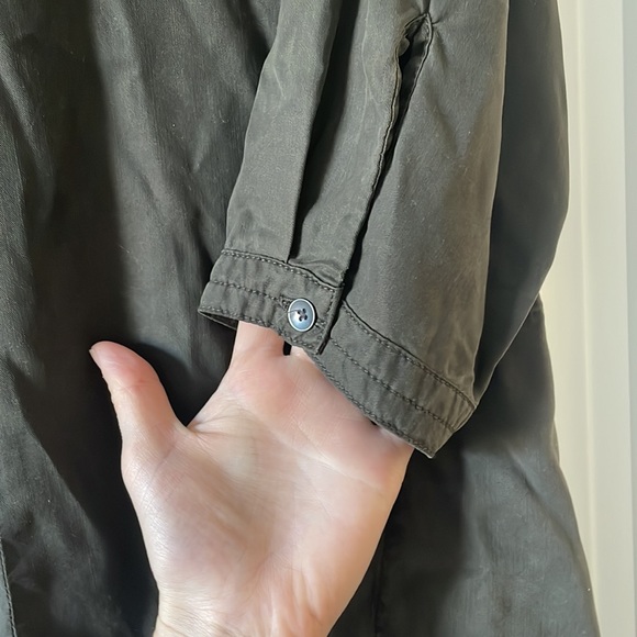 Aritzia Community Olive Tunic Dress - Picture 3 of 4